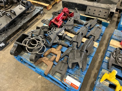 Quantity of Tow Truck Forks, Chain Forks, Spring Fork & Receivers Varios