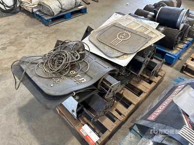 Quantity of (4) Covered Chain Hangers