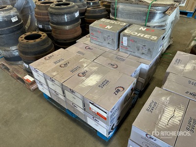 Quantity of (22) BKZ BKZ4515BS Brake Shoe Assemblies (Unused)
