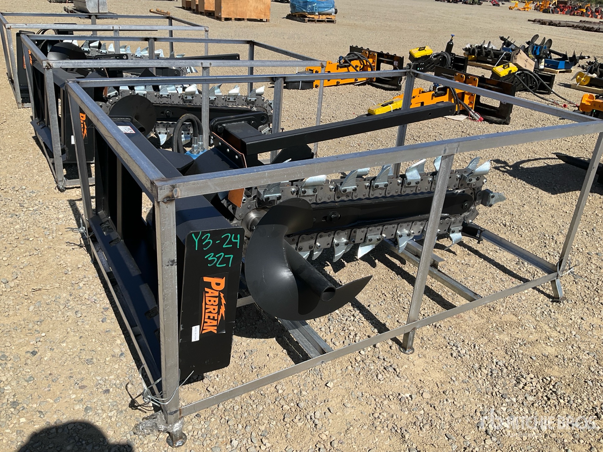 2025 PABREAK TCR-380 84 in Skid Steer Trencher (Unused)