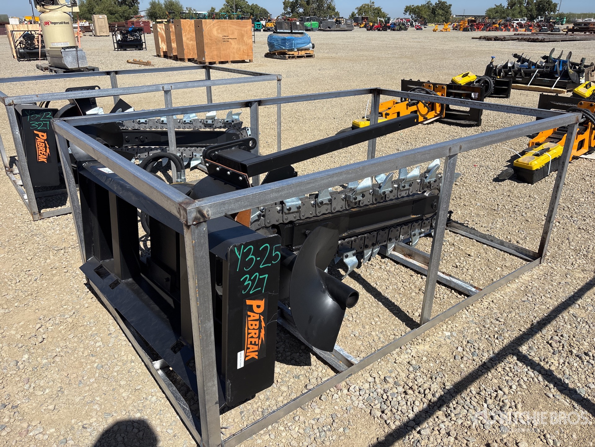 2025 PABREAK TCR-380 84 in Skid Steer Trencher (Unused)