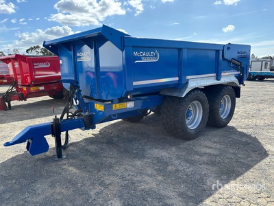 2024 McCauley A2GP14 Bogie/A Off-Road Tipping Trailer (Unused)