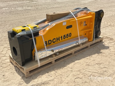 2025 SDCH 1550 Hydraulic Breaker - Fits 28 - 45 ton excavators (Unused)