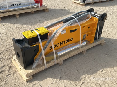 2025 SDCH 1000 Hydraulic Breaker - Fits 10 - 16 ton excavators (Unused)
