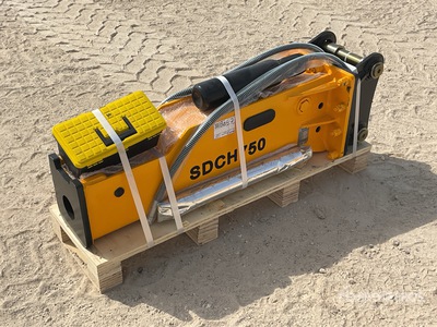 2025 SDCH 750 Hydraulic Breaker - Fits 5 - 9 ton excavators (Unused)