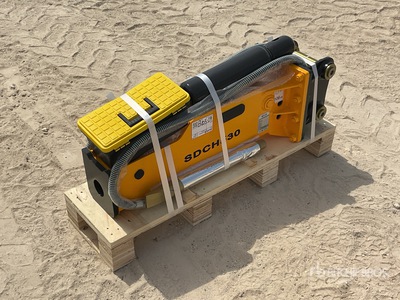 2025 SDCH 530 Hydraulic Breaker - Fits 3 - 5.5 ton excavators (Unused)