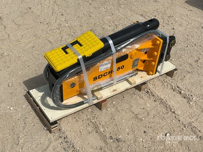 2025 SDCH 450 Hydraulic Breaker - Fits 2 - 4.5 ton excavators (Unused)