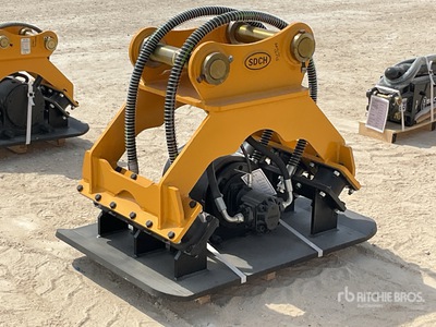 2025 SDCH SDCH-08 Excavator Vibratory Plate Compactor - Fits 19 - 26 ton excavators (Unused)