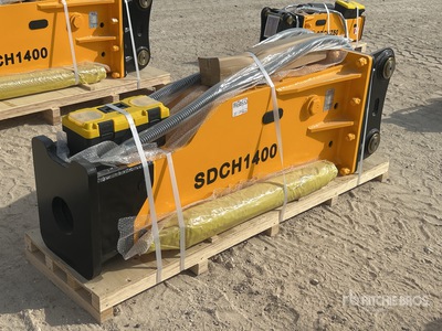 2025 SDCH SDCH1400 Hydraulische breker - Fits 19 - 26 ton excavators (Unused)