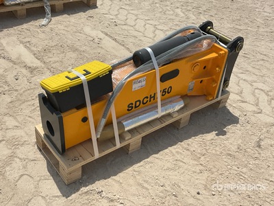 2025 SDCH 750 Hydraulic Breaker - Fits 5 - 9 ton excavators (Unused)