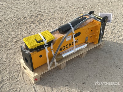 2025 SDCH 750 Hydraulic Breaker - Fits 5 - 9 ton excavators (Unused)