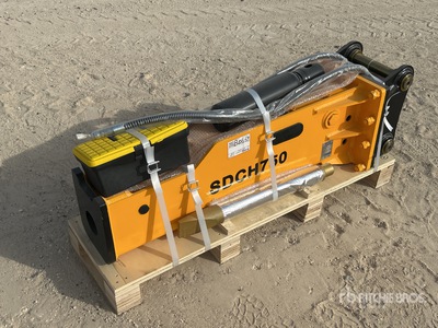 2025 SDCH 750 Hydraulic Breaker - Fits 5 - 9 ton excavators (Unused)