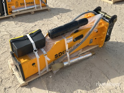 2025 SDCH 750 Hydraulic Breaker - Fits 5 - 9 ton excavators (Unused)