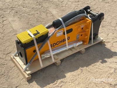 2025 SDCH 680 Hydraulic Breaker - Fits 4 - 7 ton excavators (Unused)