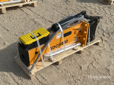2025 SDCH 680 Hydraulic Breaker - Fits 4 - 7 ton excavators (Unused)