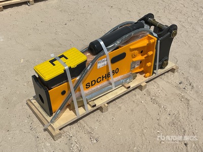 2025 SDCH 680 Hydraulic Breaker - Fits 4 - 7 ton excavators (Unused)