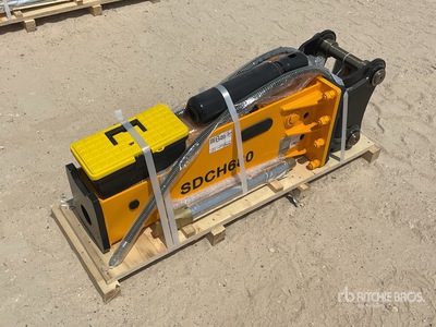 2025 SDCH 680 Hydraulic Breaker - Fits 4 - 7 ton excavators (Unused)