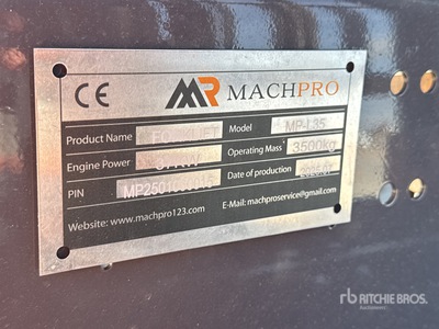 2025 Machpro MP-L35 3500 kg Forklift (Unused)