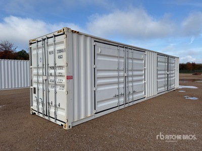 2025 40 ft High Cube Multi-Door Container per stoccaggio (Unused)