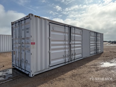 2025 40 ft High Cube Multi-Door Container per stoccaggio (Unused)