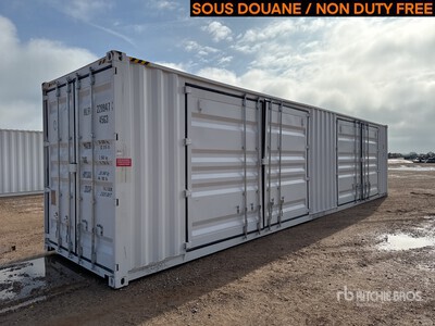 2025 40 ft High Cube Multi-Door Storage Container (Unused)