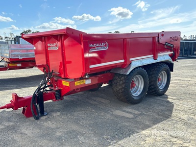2024 McCauley A2GP15 Bogie/A Off-Road Tipping Trailer (Unused)