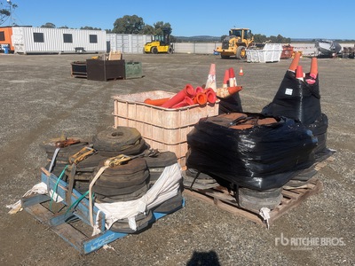 Quantity of Bollards & Traffic Cones