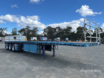 2019 MaxiTrans 13.6 m Tri/A Flatbed Trailer
