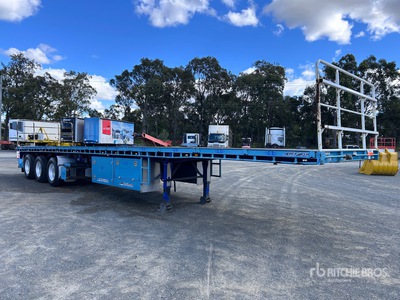 2019 MaxiTrans 13.6 m Tri/A Flatbed Trailer