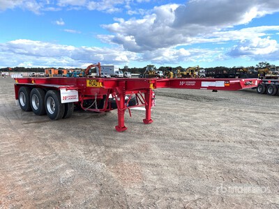 2024 Howard Porter 9.5 m Tri/A Container aanhangwagen (Unused)