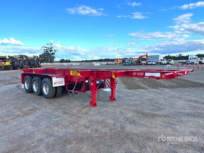 2024 Howard Porter 9.5 m Tri/A Container aanhangwagen (Unused)