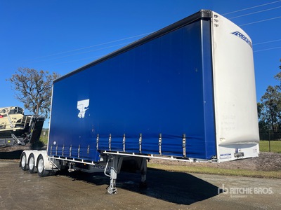 2022 MaxiTrans Tri/A Step Deck B-Double Combination Curtain Side Trailer