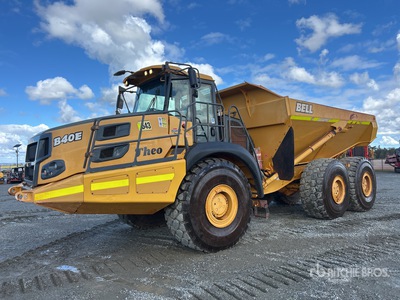 2017 Bell B40E 6x6 を見 Articulated Dump Truck