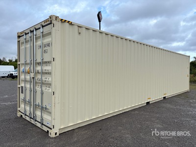 2025 40 ft High Cube Storage Container