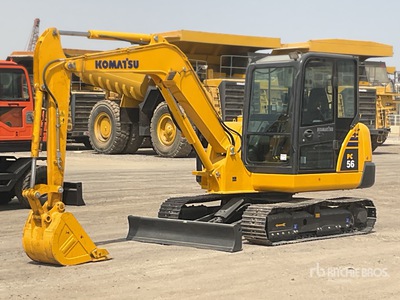 2019 Komatsu PC56-7 Mini Excavator