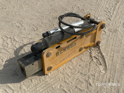 BLK 680 4 - 7 ton Marillo hidraulico para retroexcavadora (Unused)