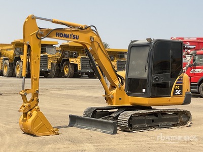 2022 Komatsu PC56-7 Mini Excavator