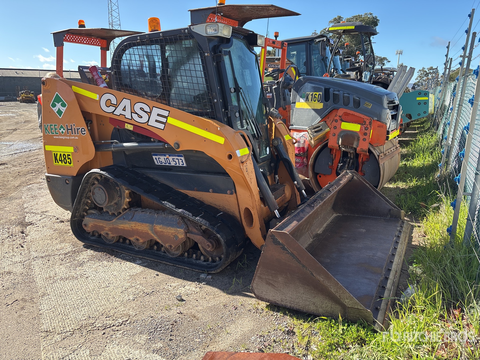 2017 Case TR270 High Flow Compacte Schranklader