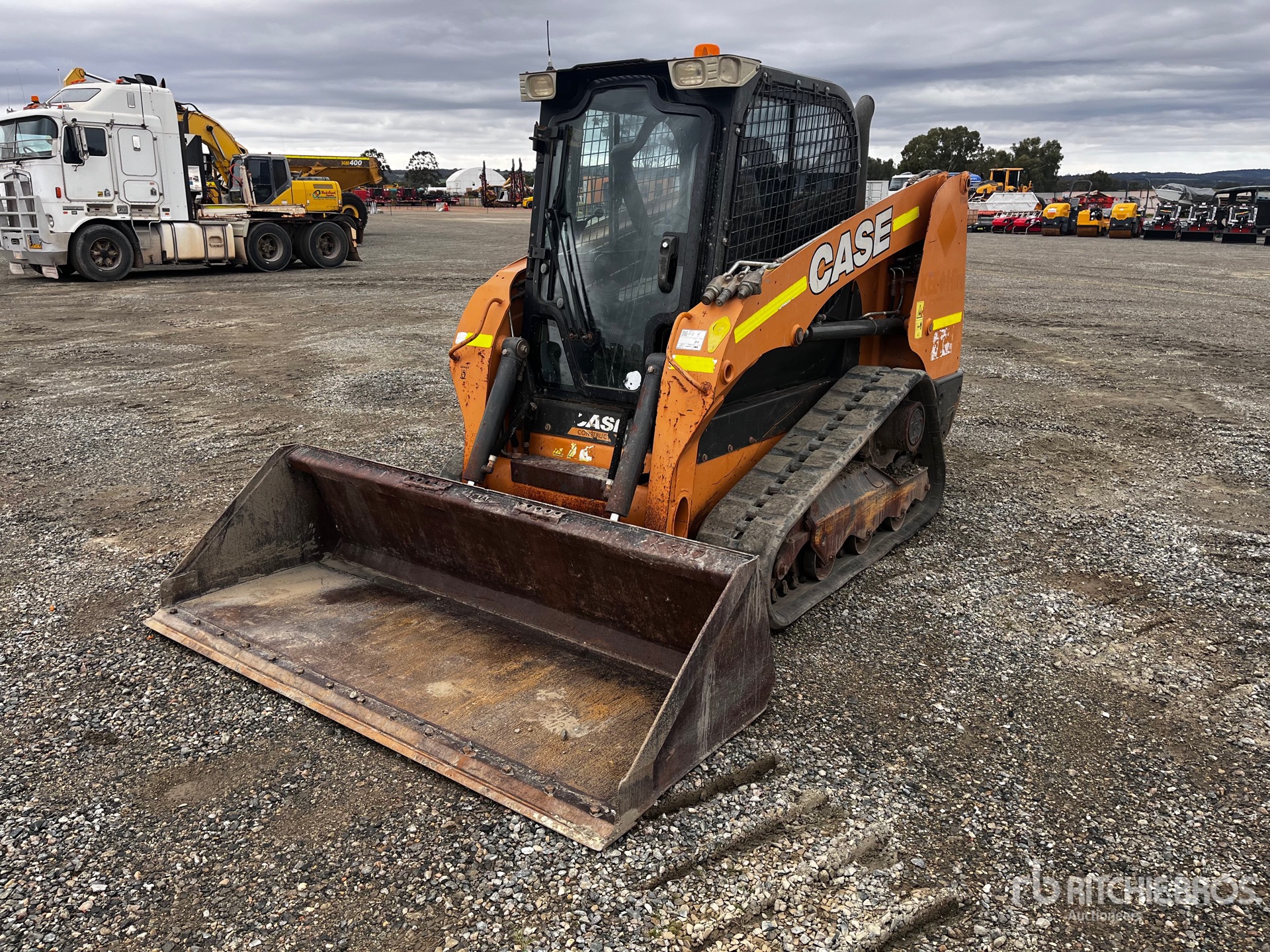 2017 Case TR270 High Flow Kompakt-Raupenlader
