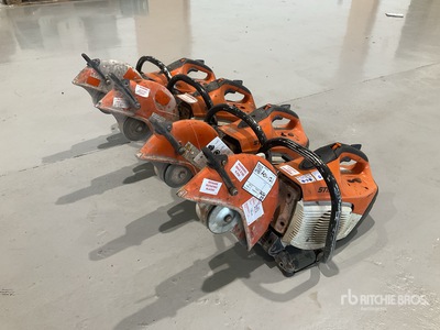 Quantity of (4) Stihl Scie à tronçonner