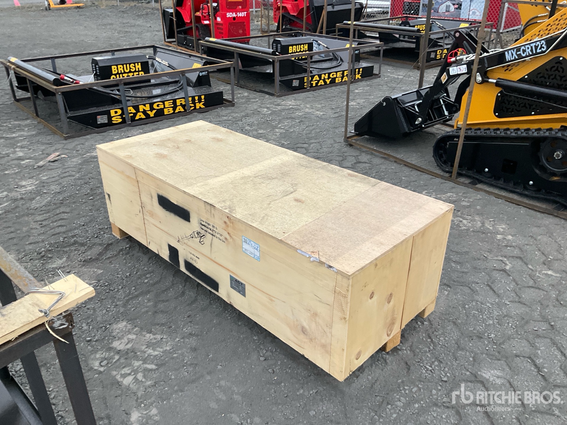2025 AGT M-AG Skid Steer Auger (Unused)