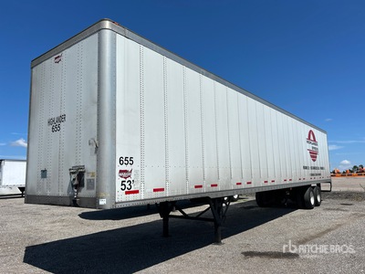 2023 Wabash 53 ft T/A Remorque fourgon