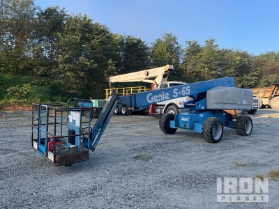 2005 Genie S-65 4WD Diesel Telescopic Boom Lift