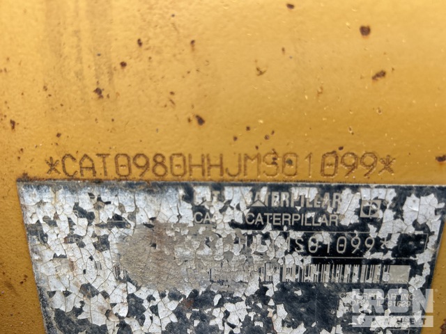 CARGADOR FRONTAL 2006 CATERPILLAR 980H