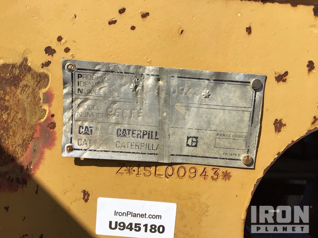 CARGADOR FRONTAL 1994 CATERPILLAR 966FSERIESII