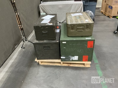 (4) Assorted Storage Cases