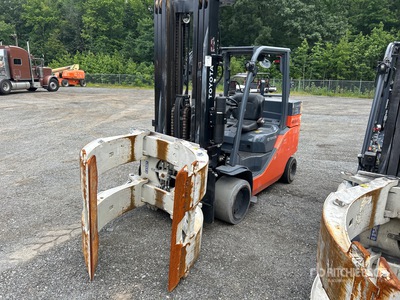 2017 Toyota 8FGC55U-PRS 6250 lb Cushion Tire Forklift