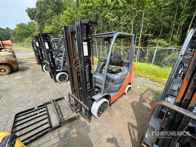 2019 Toyota 8FGCU25 4500 lb Cushion Tire Forklift