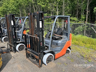 2019 Toyota 8FGCU25 4500 lb Cushion Tire Forklift