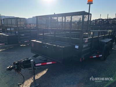 2009 MLBLT LSET80X14 14 ft T/A Landscape Trailer